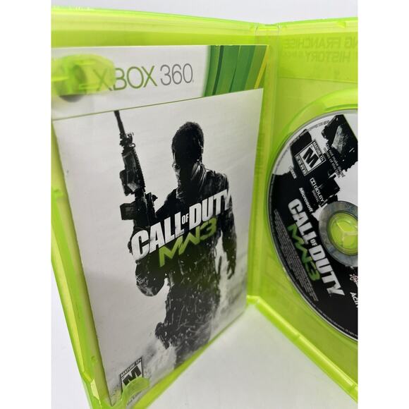 Call of Duty: Modern Warfare 3 Xbox 360 Game - CIB - TESTED - Picture 8 of 9